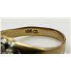 Image 2 : 2-10K GOLD MENS RINGS W/ DIAMONDS