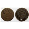 Image 2 : 2-COUNTER STAMPED LARGE CENTS