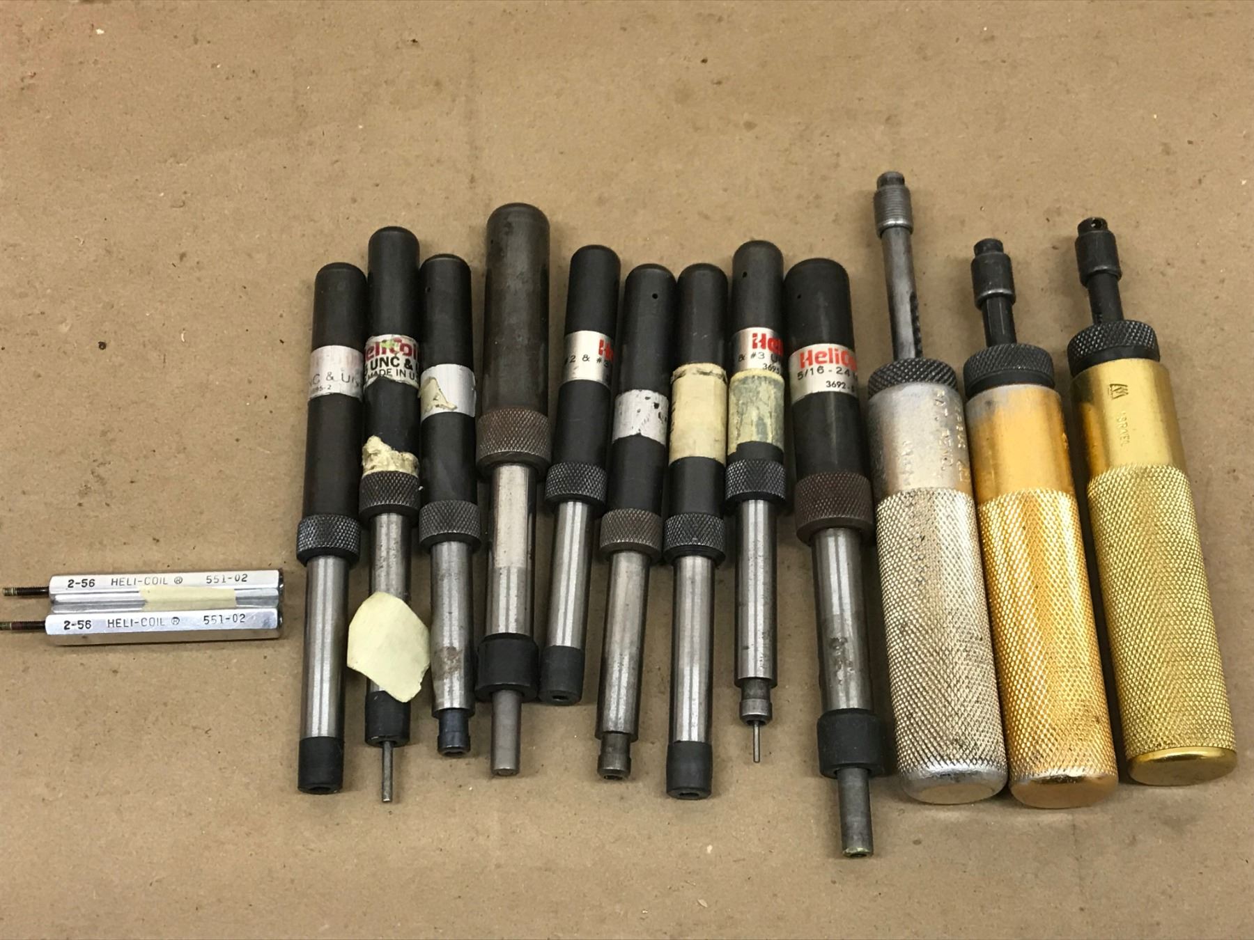 LOT HELI-COIL THREAD INSERT TANG BREAK OFF TOOL