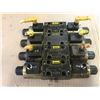 Image 1 : (4) PARKER HYDRAULIC SOLENOID VALVES * SEE PICS FOR #'s *