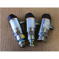 (3) IFM ELECTRONICS PN7024 PRESSURE SENSORS