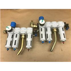 (2) FESTO FILTER VALVE ASSEMBLY *SEE PICS FOR PART #*