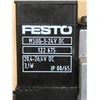 Image 8 : (4) FESTO VL-5/2-D-1-FRC VALVE W/ MUH-ZP-D-1-24G SOLENOID PLATE