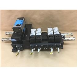 FESTO MISC. MANIFOLD SOLENOID VALVE BLOCK *SEE PICS FOR PART #s*