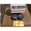 Image 1 : Box of Standard Abrasives Unitized 500 series wheels 3"x1/4"x3/8" Soft Mauve