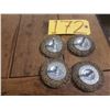Image 1 : 1/4" Stem-Mounted Wire Wheel 3"
