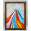 Image 2 : American Oil on Canvas Signed Georgia O'Keeffe