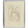 Image 2 : Pablo Picasso Spanish Cubist Signed Linocut 5/75