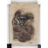 Image 2 : Edgar Degas French Impressionist Charcoal on Paper