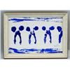 Image 2 : Yves Klein French Minimalist Oil on Canvas
