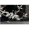 Image 3 : Chinese Black Lacquer Wood Tray with Printing