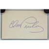 Image 2 : Elvis Presley Autographed Cut Card JSA Letter