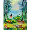 Image 2 : 3 Assorted Decorative Paintings & 1 Porcelain