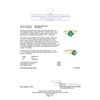 Image 5 : 1.08 ctw Emerald And Diamond Ring - 14KT Yellow Gold