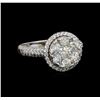 14KT White Gold 1.35 ctw Diamond Ring