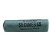 Roll of (50) 1964 Brilliant Uncirculated Roosevelt Dimes