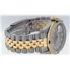 Image 5 : Rolex Mens 2 Tone 14K Slate Grey Diamond & Sapphire Datejust Wristwatch