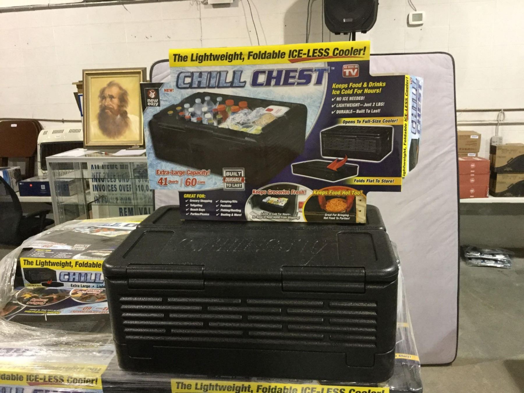 Chill Chest Foldable Ice-less Cooler