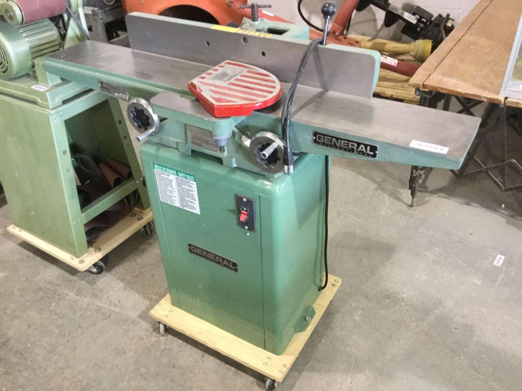 General 6" Jointer Model 80100