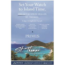 Primus Villas - Belize, St Thomas, Costa Rica or Cabo San Lucas