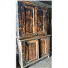 Image 2 : ANTIQUE QUEBEC PINE FLAT TO THE WALL WITH ORIGINAL PAINT
