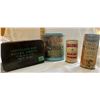 Image 1 : GR OF 4 TINS, MEADOW CREAM SODAS, CALUMET BAKING POWDER, CIRCUS CLUB MALLOWS - 1943