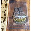 Image 1 : GOLD DUST CARDBOARD AD - BLACK AMERICANA ADVERTISING