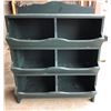 Image 1 : PAINTED WOOD STORAGE SHELF