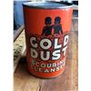 Image 1 : GOLD DUST SCOURING CLEANSER TIN - FULL - BLACK AMERICAN ADVERTISING