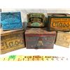 Image 1 : GR OF 6, TOBACCO TINS INCLUDING GEORGE WASHINGTON, REX, CLASS, HICKEY'S & EDGEWORTH