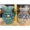 Image 1 : GR OF 2 OPALESCENT JUGS