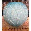 Image 1 : ANTIQUE BLUE GLOBE SHADE