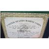 Image 6 : Framed 1965 U.S. Marine Corps Gomer Pyle 'Honorary Recruiter' Appointment w/ Signatures & Chevron St