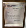 Image 2 : 1972 U.S. Olympic Committee Appreciation Letter to Jim Nabors w/Olympic Torch on Plaque