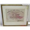 Image 1 : Framed 1973 Letterman Army Medical Center Appreciation Certificate to Jim Nabors, Signed by Brigadie