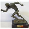 Image 2 : 1969 Jim Nabors Football Award Trophy, CBS-NEA All-Pro Team, Approx. 11"H