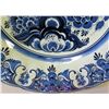 Image 5 : Blue & White Delft Holland Handpainted China, Wall-Mountable, Approx. 14"Dia.