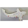 Image 12 : Glazed Multicolored Ceramic Koi Fish, Artist Signed, 15" Long