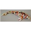 Image 3 : Glazed Multicolored Ceramic Koi Fish, Artist Signed, 15" Long