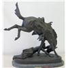 Image 1 : Frederic Remington Bronze Sculpture 'The Wicked Pony' (57 of 100?), Approx. 23" H