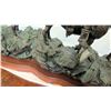 Image 21 : Large Truman Bolinger Bronze Sculpture 'Headin for the Green River Rendezvous' Approx. 5' Long, 17" 