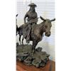 Image 8 : Large Truman Bolinger Bronze Sculpture 'Headin for the Green River Rendezvous' Approx. 5' Long, 17" 