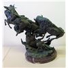 Image 11 : Elie Hazak Bronze Sculpture on Marble Base 'Buffalo Attack' (Ltd. Ed. 5 of 30), Approx. 26" H