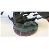 Image 12 : Elie Hazak Bronze Sculpture on Marble Base 'Buffalo Attack' (Ltd. Ed. 5 of 30), Approx. 26" H