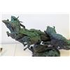 Image 16 : Elie Hazak Bronze Sculpture on Marble Base 'Buffalo Attack' (Ltd. Ed. 5 of 30), Approx. 26" H