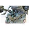 Image 8 : Elie Hazak Bronze Sculpture on Marble Base 'Buffalo Attack' (Ltd. Ed. 5 of 30), Approx. 26" H