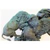 Image 9 : Elie Hazak Bronze Sculpture on Marble Base 'Buffalo Attack' (Ltd. Ed. 5 of 30), Approx. 26" H