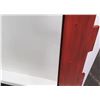 Image 5 : Red Geometric Lacquered Mirror 59" x 54"