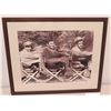 Image 2 : Large Framed Black & White Print - Andy Griffith Show 26.5" x 21.5"