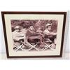 Image 8 : Large Framed Black & White Print - Andy Griffith Show 26.5" x 21.5"